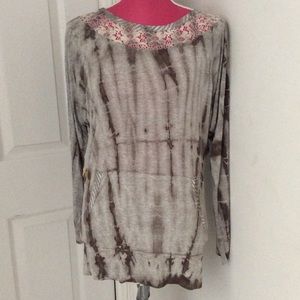 New Gypsy Daisy tie dyed tunic